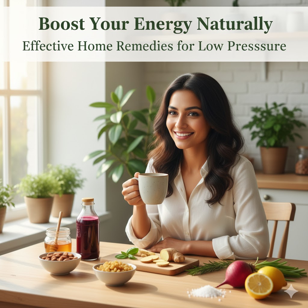 Boost Your Energy Naturally: Effective Home Remedies for Low Blood Pressure