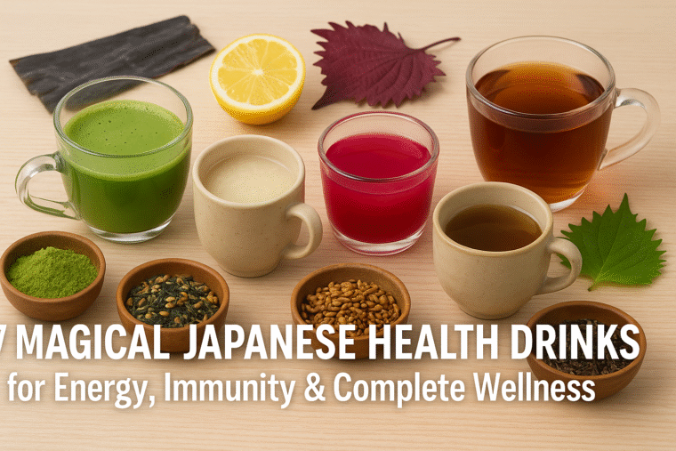 Japanese health drinks