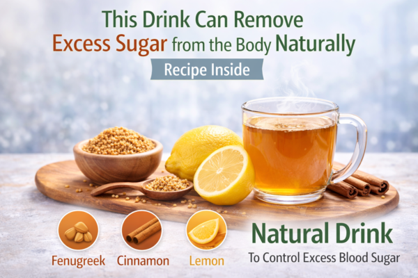 This Natural Drink Helps Control Excess Blood Sugar – Doctor-Approved Recipe Inside
