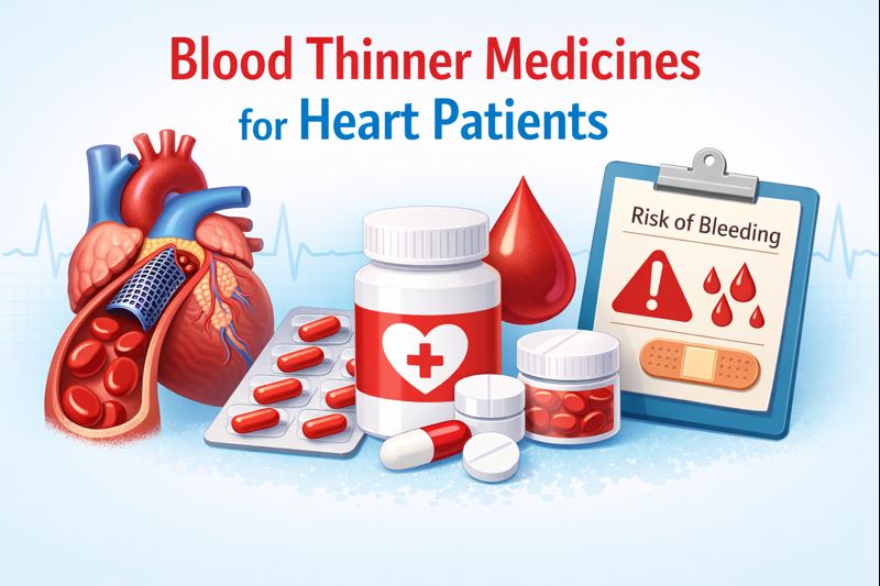Blood Thinner Medicines for Heart Patients: Lifesaving Protection, Benefits, Risks & Safe Use Explained