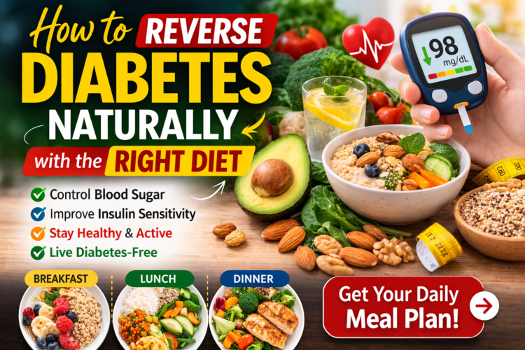 Healthy foods that help reverse diabetes and control blood sugar naturally
